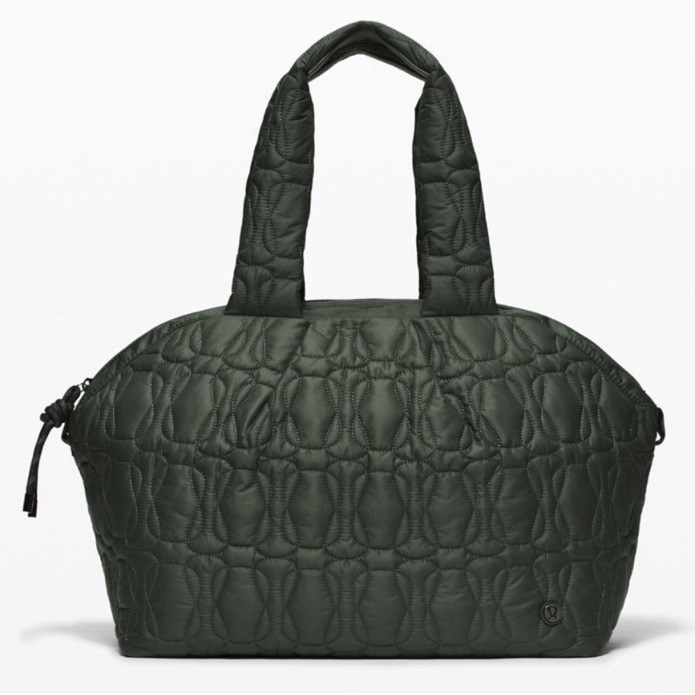 LULULEMON Quilted Embrace Tote Bag 20l In Spruce